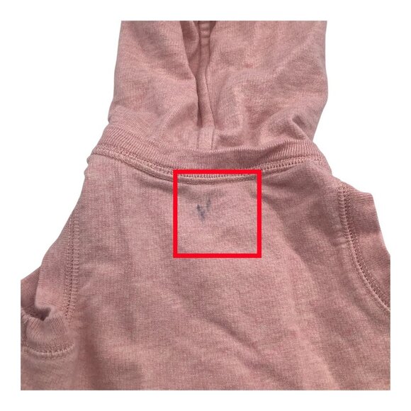 Ralph Lauren Baby Girl Pink Hooded Dress With Embroidered Detail Size 9M Cotton - Picture 5 of 10